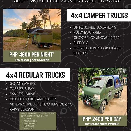 Barya Lang Villa- Native Villa With Jeepney Room El Nido Bagian luar foto